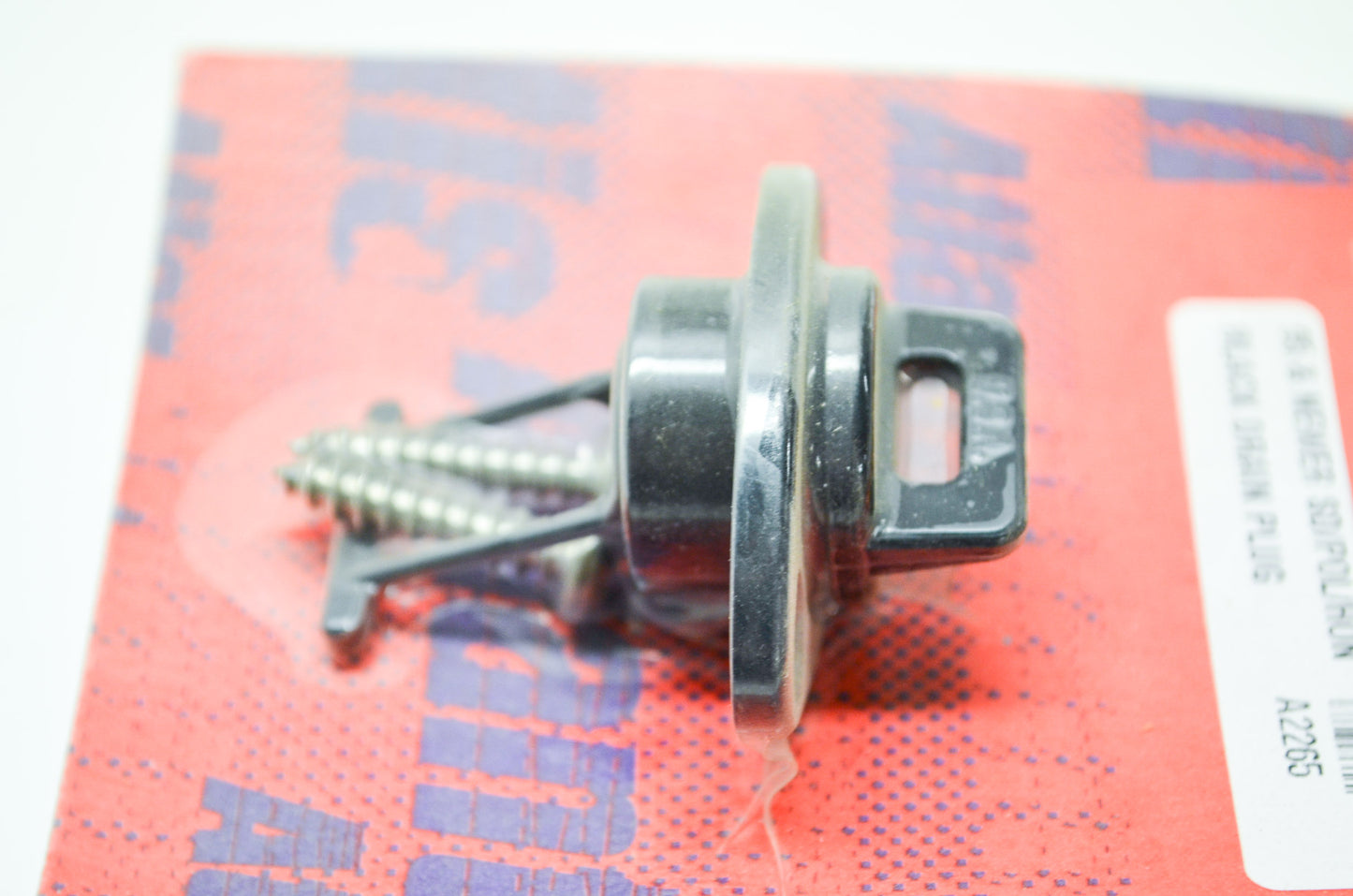New Atlantis Black Drain Plug 95 & Newer SD POL HON
