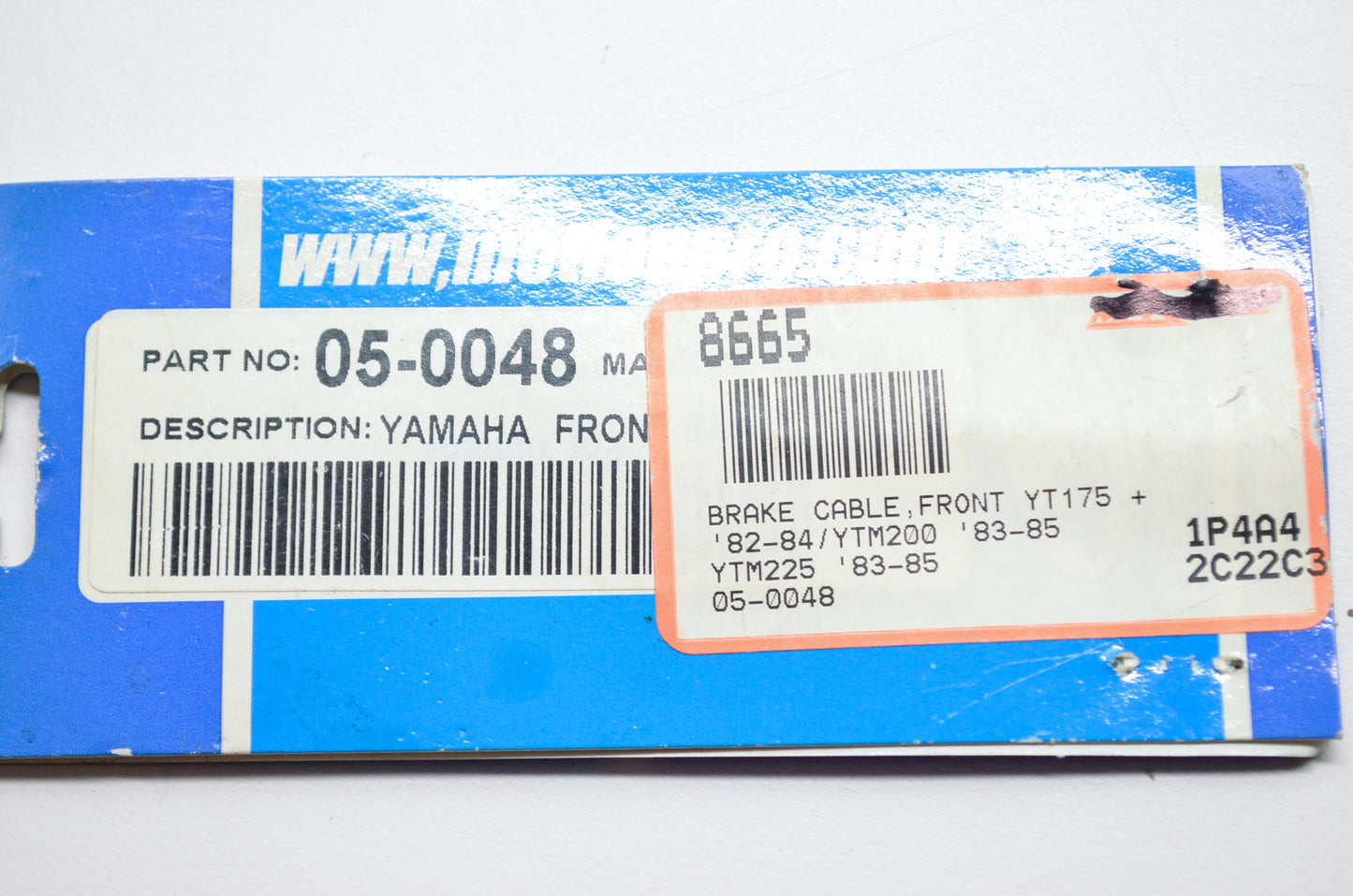 New Motion Pro Front Brake Cable YT175 YTM200 YTM225 NOS