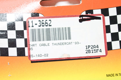 New Sport Parts Inc. Throttle Cable Arctic Cat 93-95 Thundercat NOS