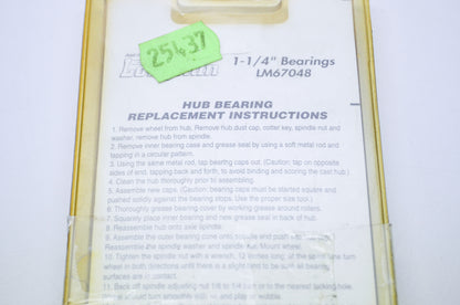 New Tie Down 1 1/4' Bearings Qty 2