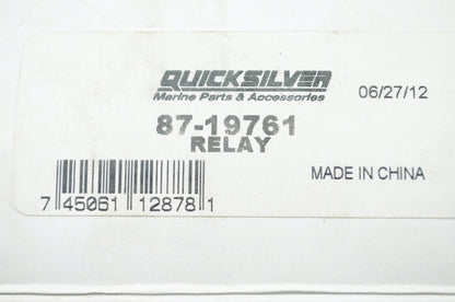Quicksilver 87-19761 Mercury Marine Relay NOS