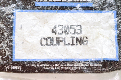 Quicksilver 43053 Mercury Marine Coupling NOS