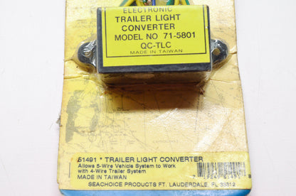 Trailer Light Converter 5 To 4 Wire NOS