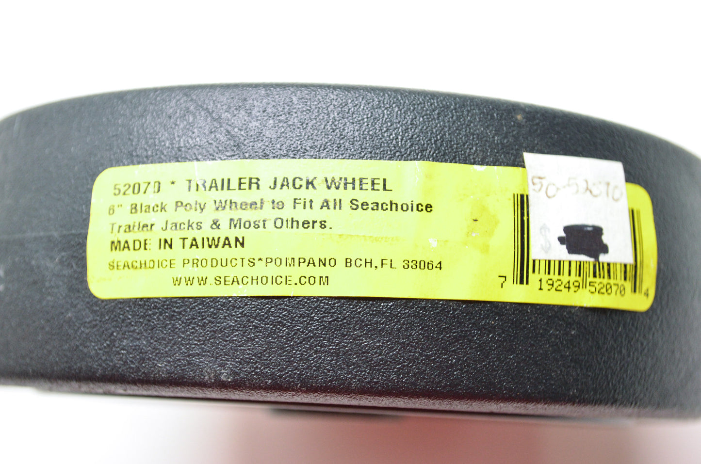 Black Trailer Jack Wheel 6' NOS