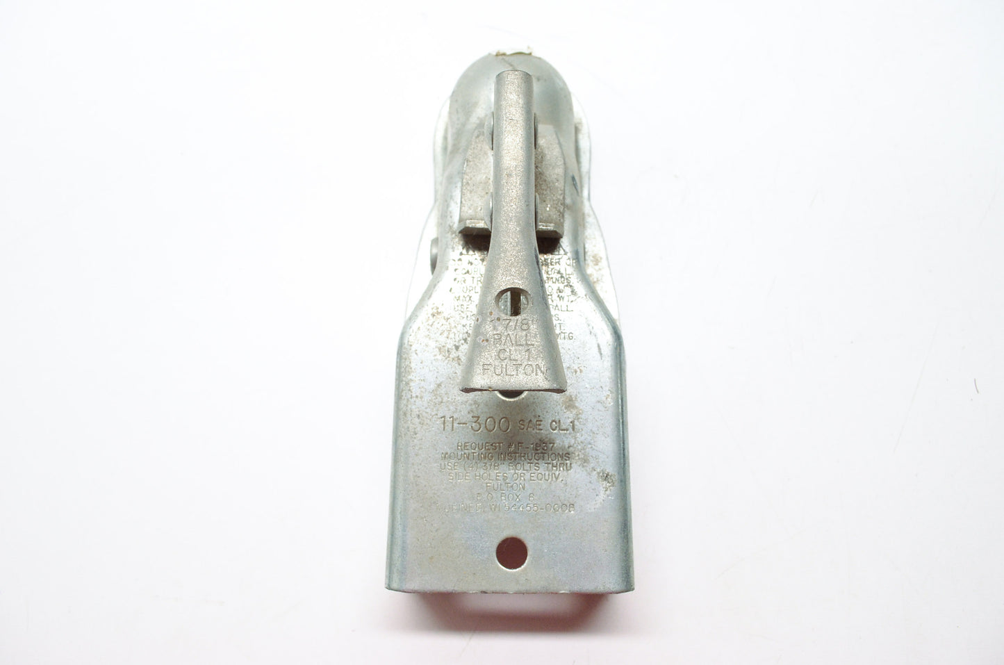 Straight Tongue Coupler 1 7/8' NOS