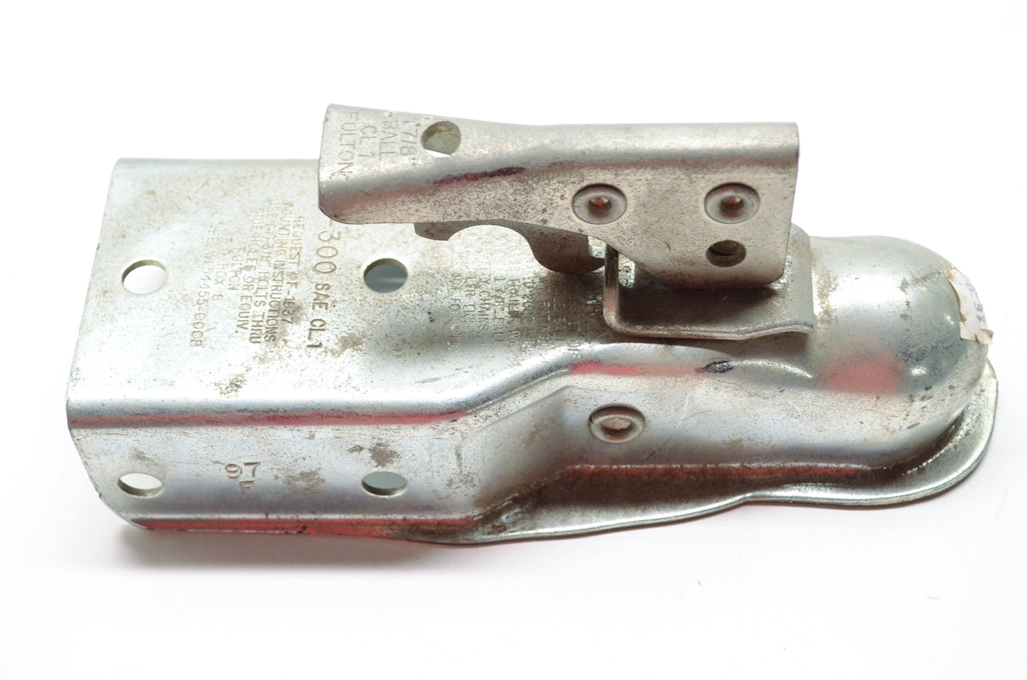 Straight Tongue Coupler 1 7/8' NOS
