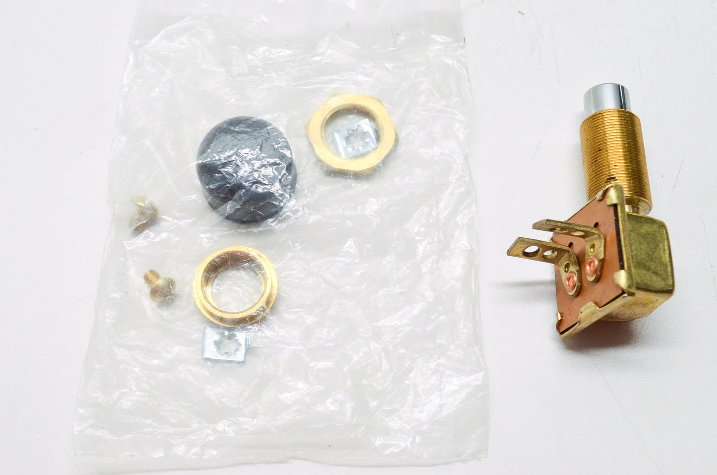 New Cole Hersee Push Button Switch NOS