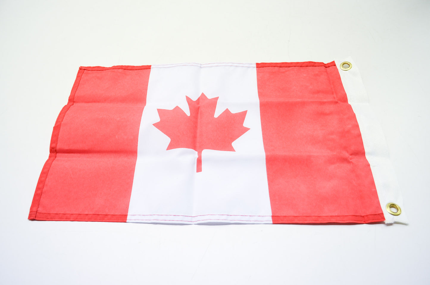 Canadian Flag with Brass Grommets 12' x 18' NOS
