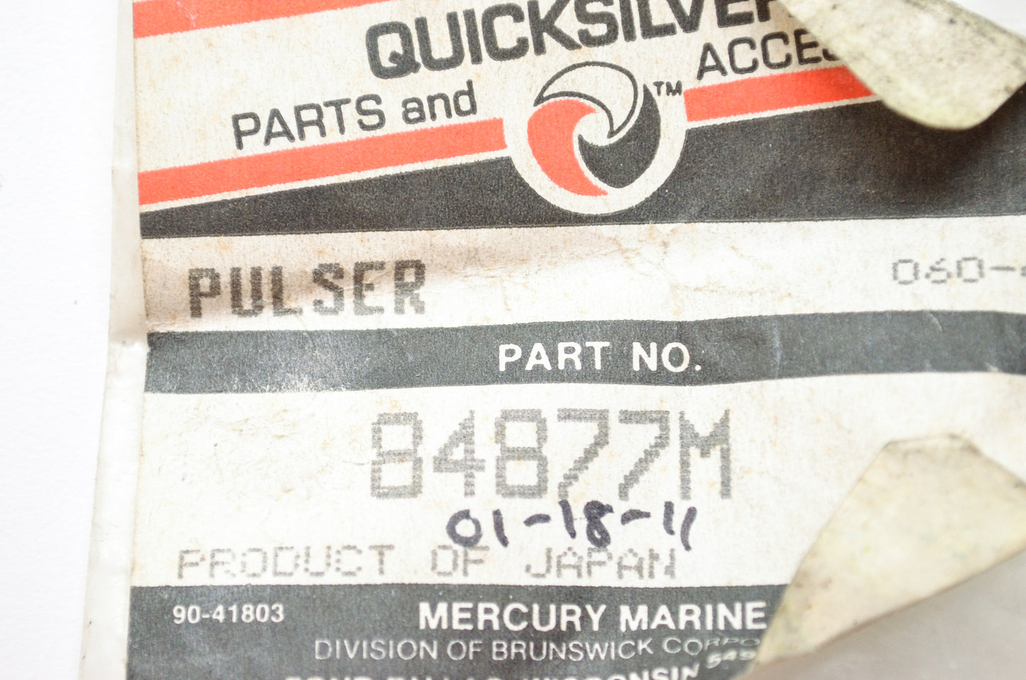 OEM Mercury 84877M Pulser NOS