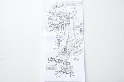 New OEM QuickFit Quicksilver Mercury Marine Carburetor Kit NOS