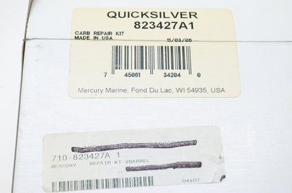 New OEM QuickFit Quicksilver Mercury Marine Carburetor Kit NOS