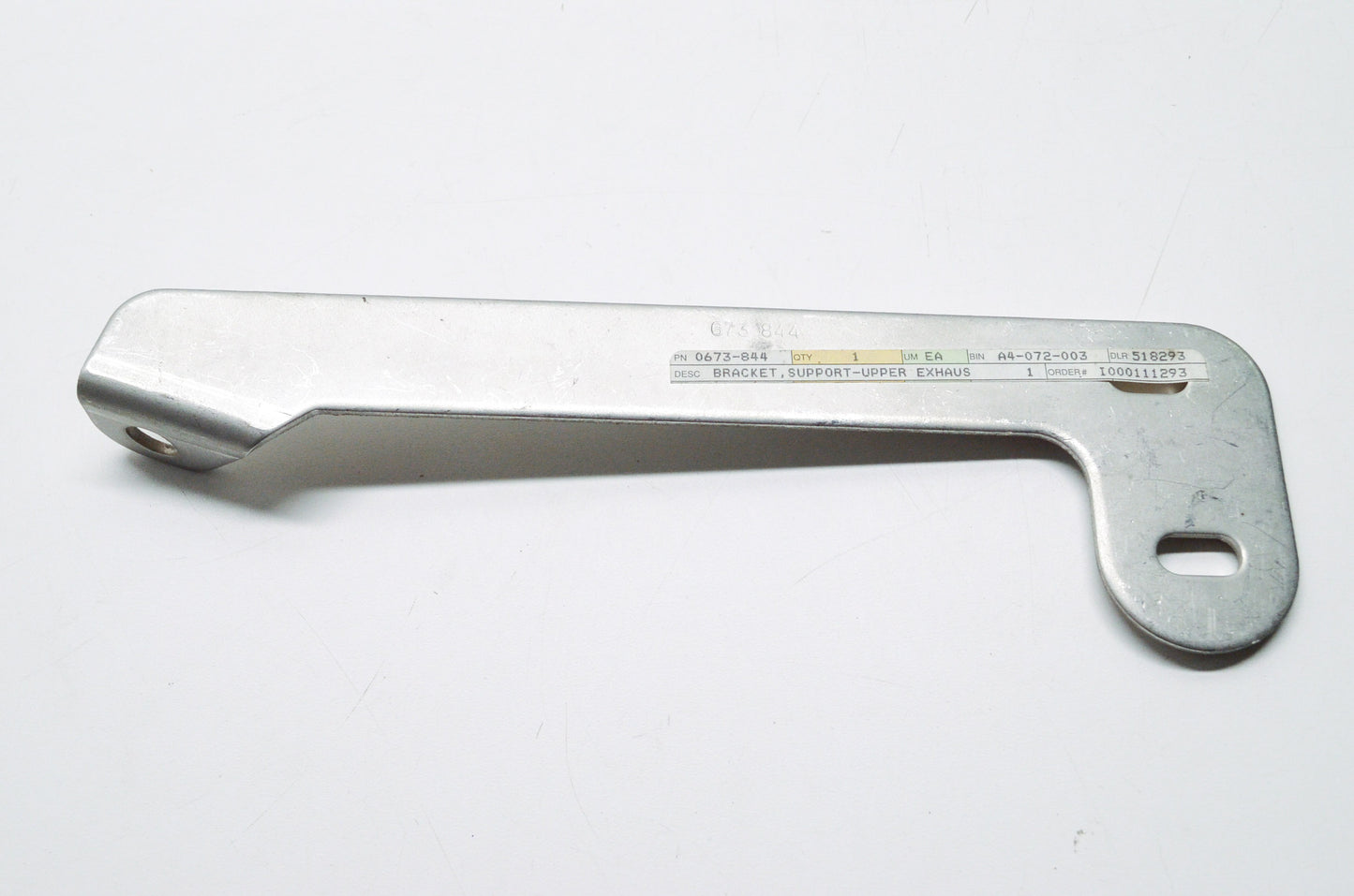 OEM Arctic Cat 0673-844 Upper Exhaust Support Bracket NOS