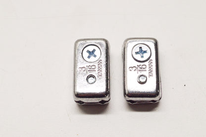 Tiller Rope Clamps Qty 2 NOS
