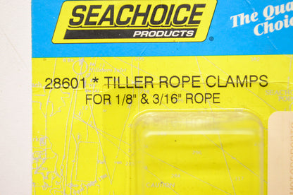 Tiller Rope Clamps Qty 2 NOS