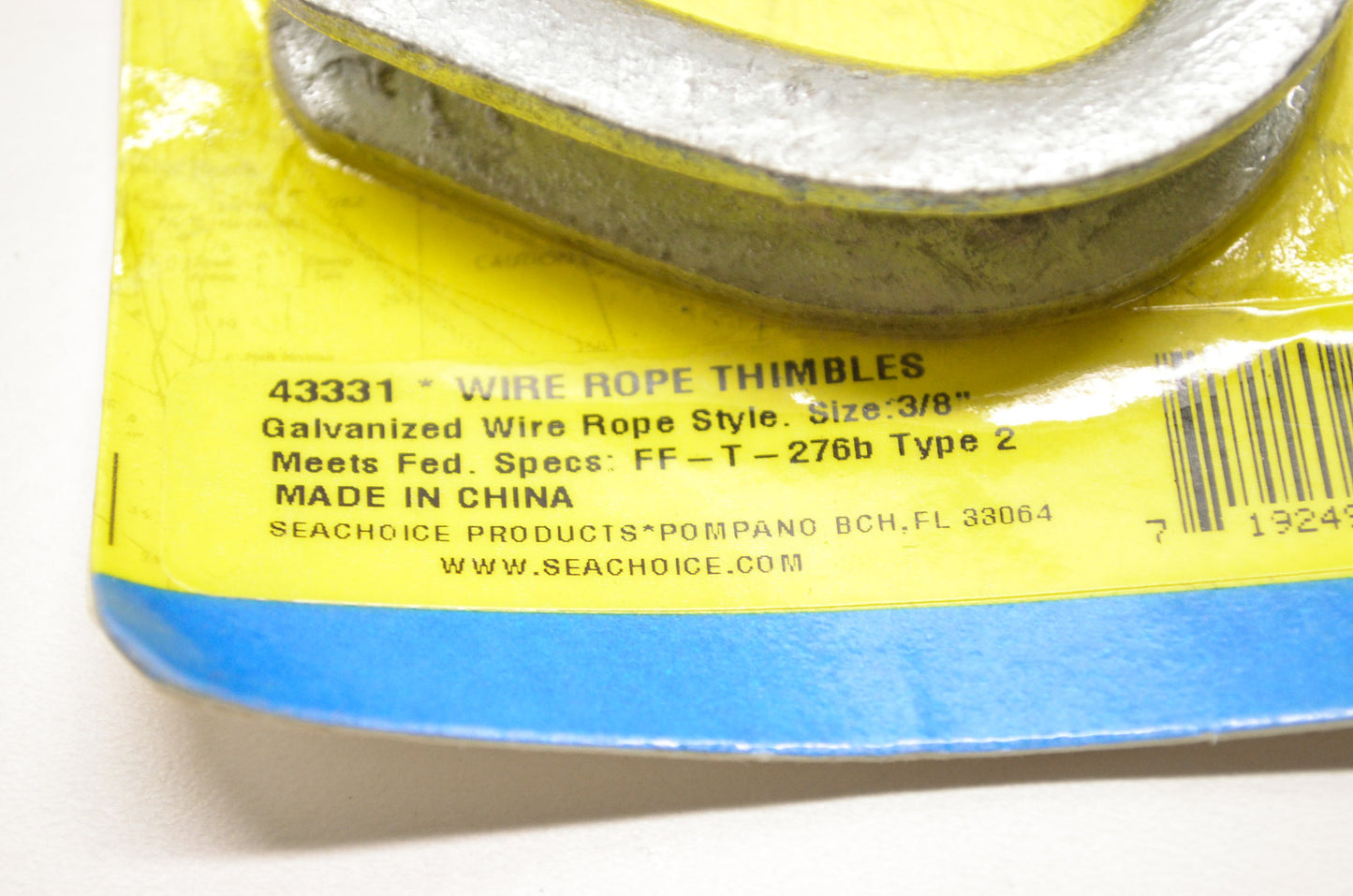 Wire Rope Thimbles Qty 2 NOS