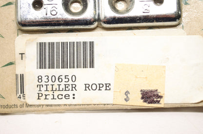 Seafare Quicksilver Mercury Marine 67-830650, 830650 Tiller Rob Clamps Qty 4 NOS