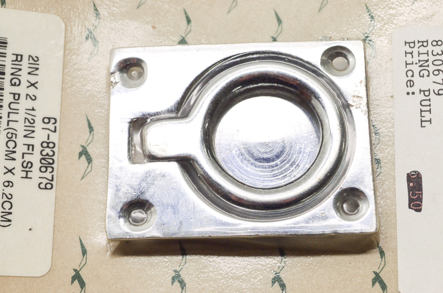 Ring Pull 2x2-1/2' NOS