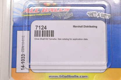 All Balls 14-1033, ZBM10-01E, 7124 Drive Shaft Kit Yamaha NOS