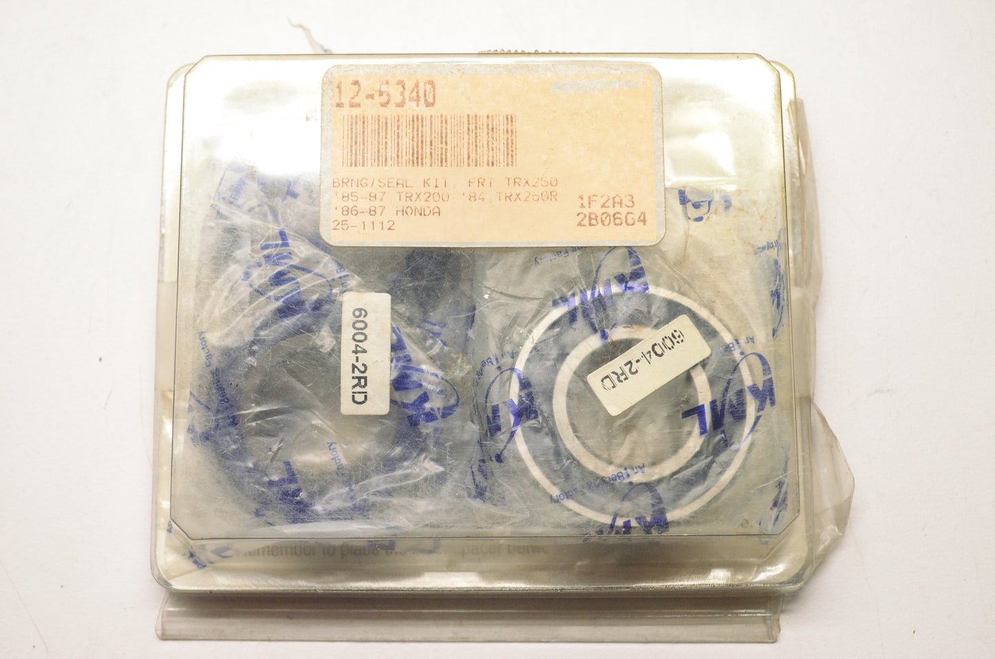 All Balls Racing 25-1112, 12-5340 Racing Wheel Bearing Seal Kit Front Honda 200C
