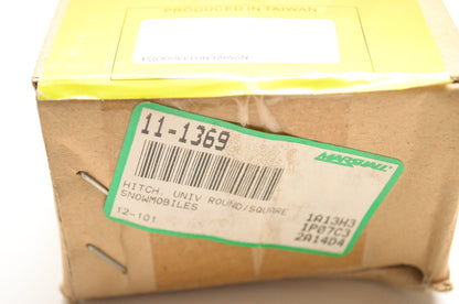 New SPI Universal Round/Square Snowmobile Hitch NOS