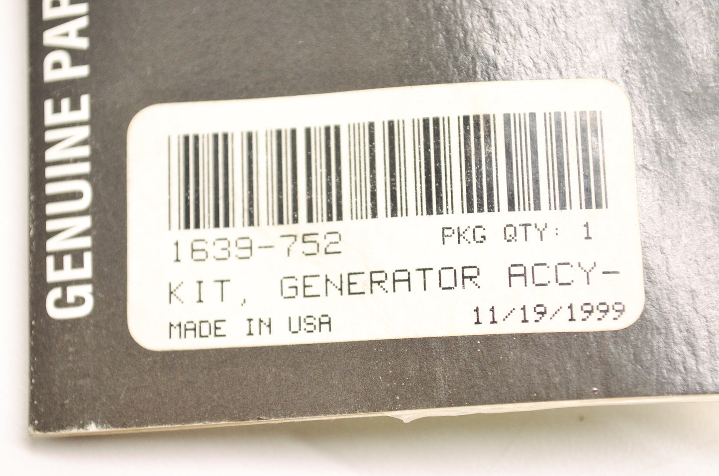 OEM Arctic Cat 1639-752 Generator Kit 30 Amp 125 250 V NOS