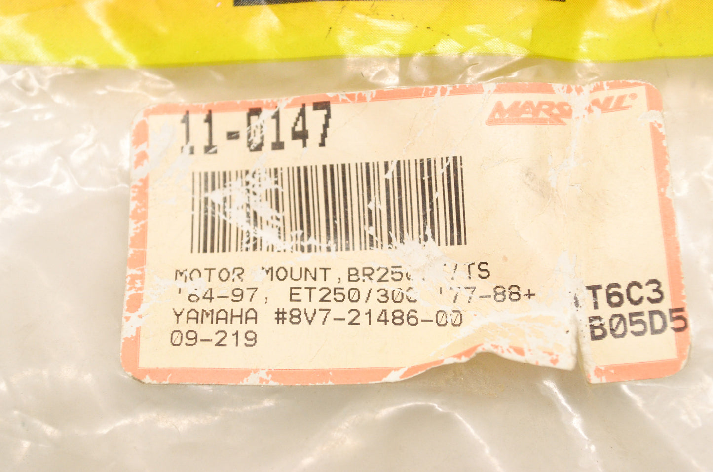New SPI Motor Mount Yamaha 64-97 BR250 77-88 ET250 300 NOS