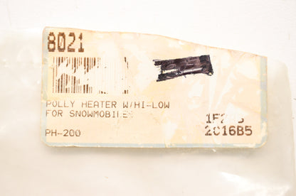 New Polly Heater Kit Snowmobile Hi Lo Range NOS