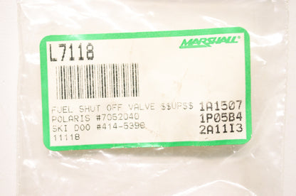 New Marshall Fuel Shut Off Valve NOS