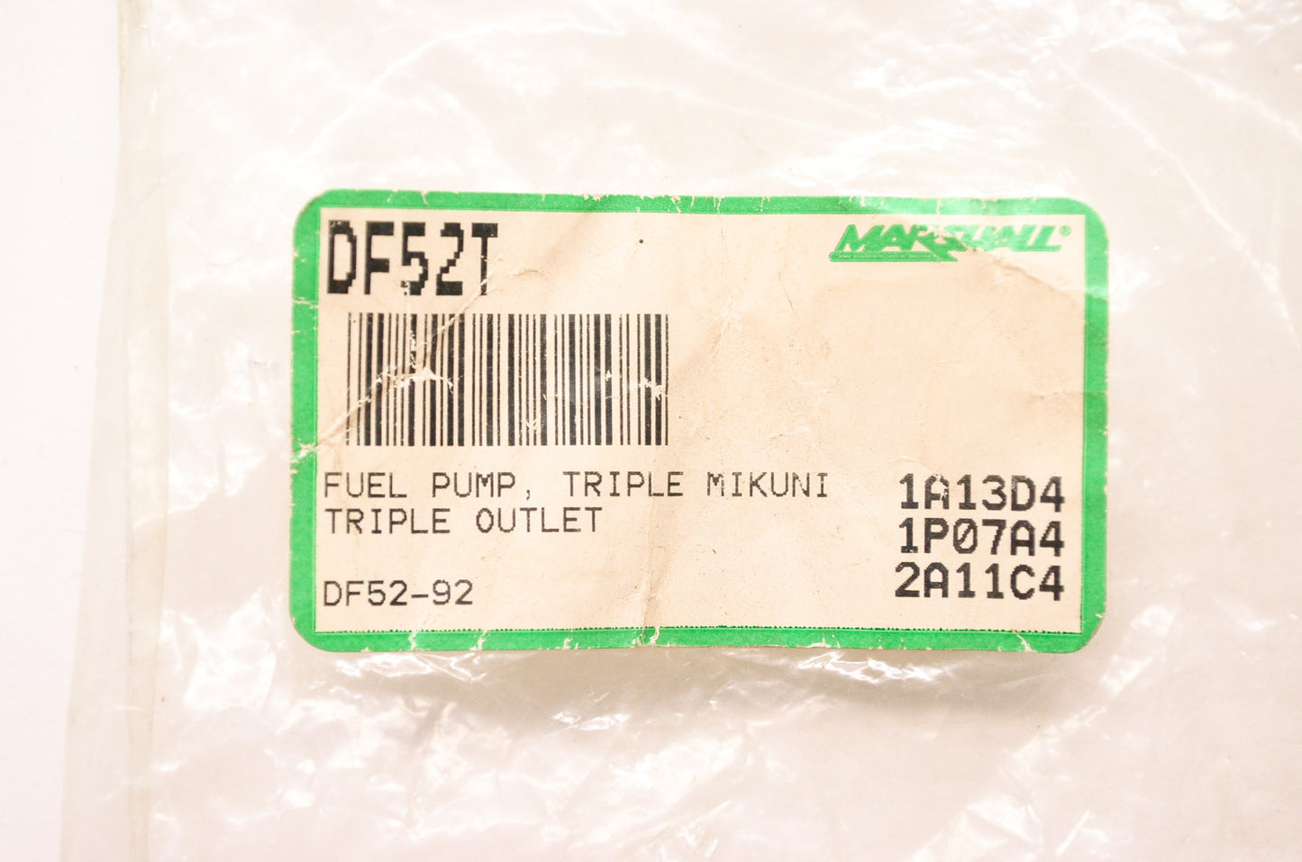 New Mikuni Fuel Pump Triple Outlet NOS