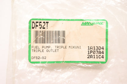 New Mikuni Fuel Pump Triple Outlet NOS