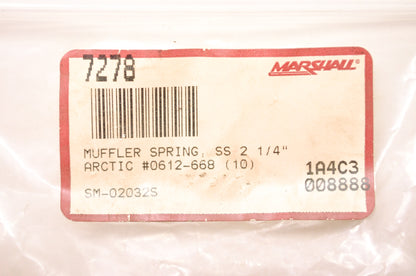 New Marshall Muffler Exhaust Spring Arctic Cat 2-1/4' NOS