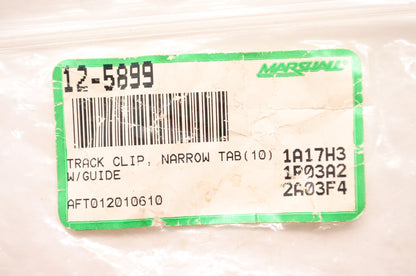 Track Clip Narrow Tab With Guide Qty 11 NOS