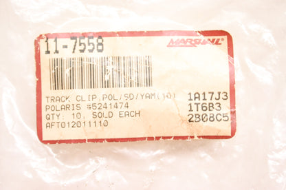 New Marshall Track Clip Polaris Ski Doo Yamaha Qty 10 NOS