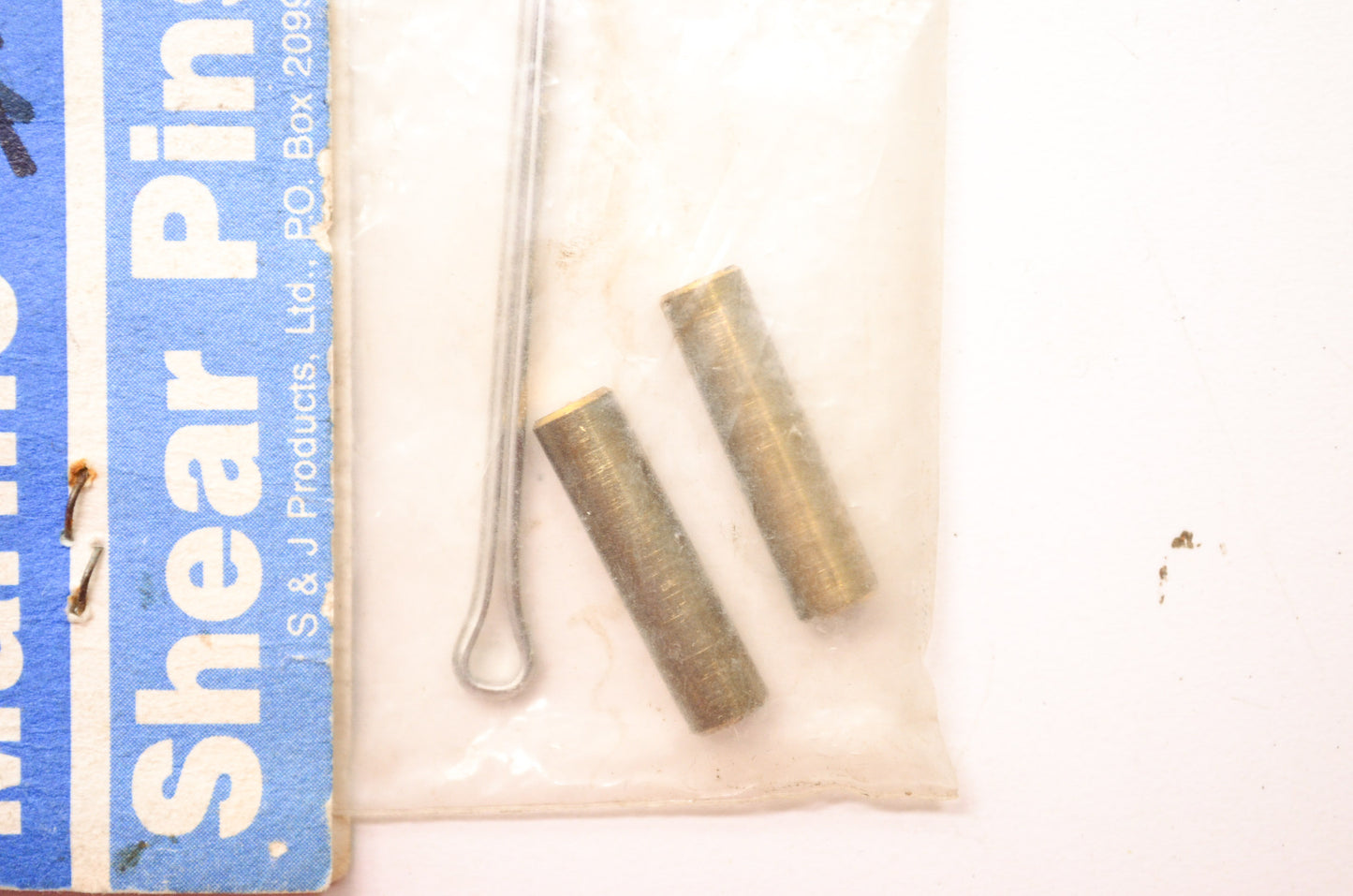 Marine Shear Pins 7/32 x 7/8 Qty 2 NOS