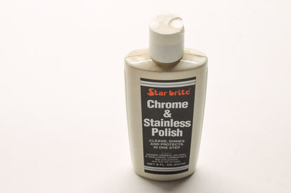 New Star Brite Chrome & Stainless Polish 8 oz. 237 ml NOS