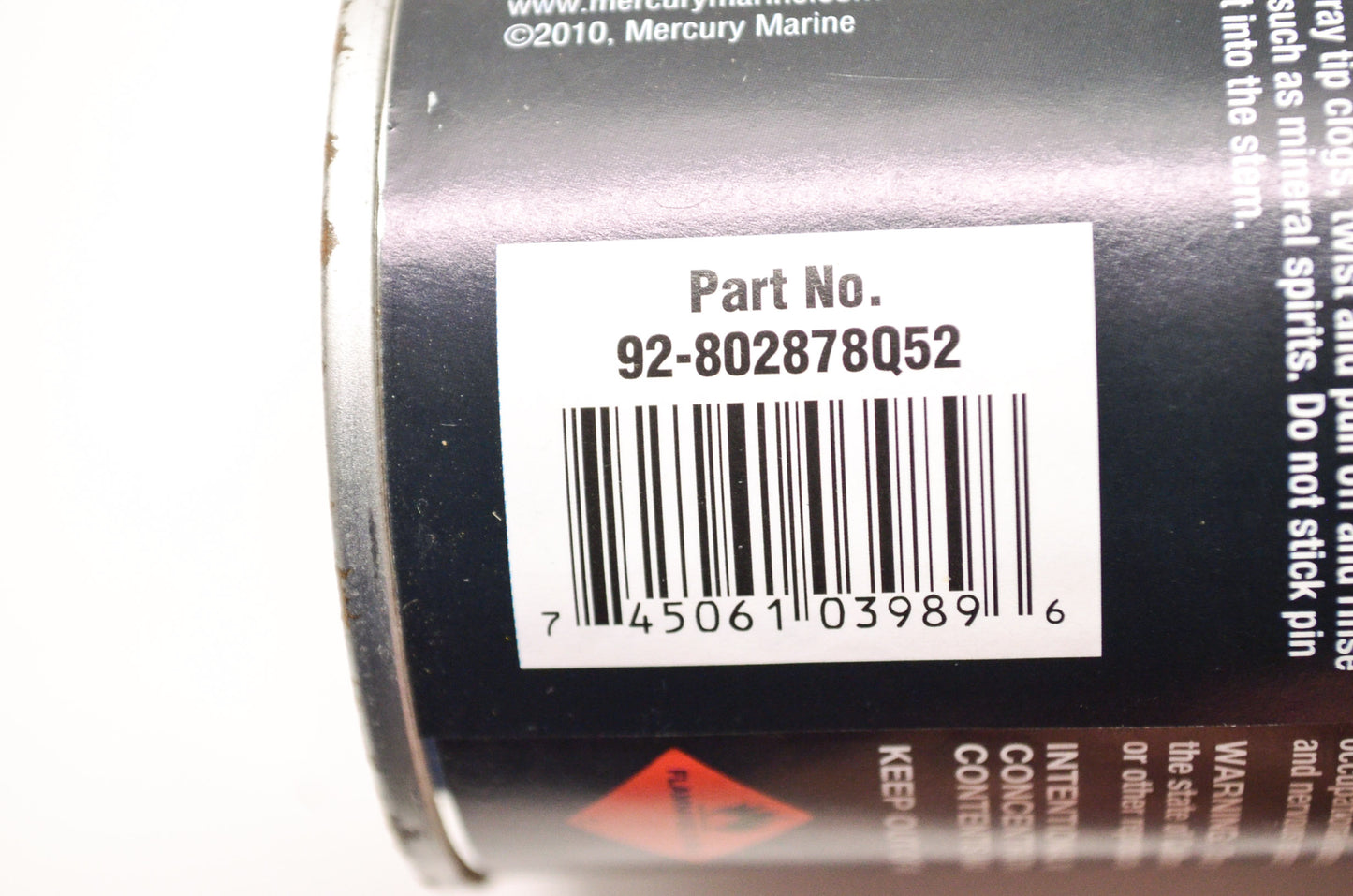 New OEM Quicksilver Mercury Marine Light Gray Primer Spray Paint 12 oz. 340 g NO