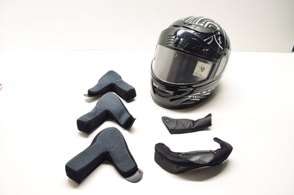 Choko 95U7350 Black Modular Helmet Size Extra Small NOS