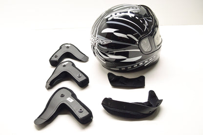 Choko 95U7350 Black Modular Helmet Size Extra Small NOS