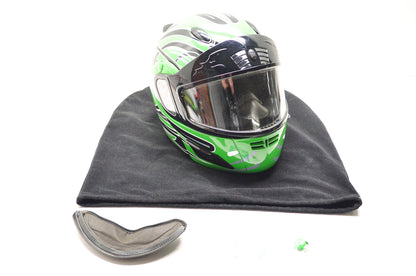 Green Modular Helmet Size Large NOS