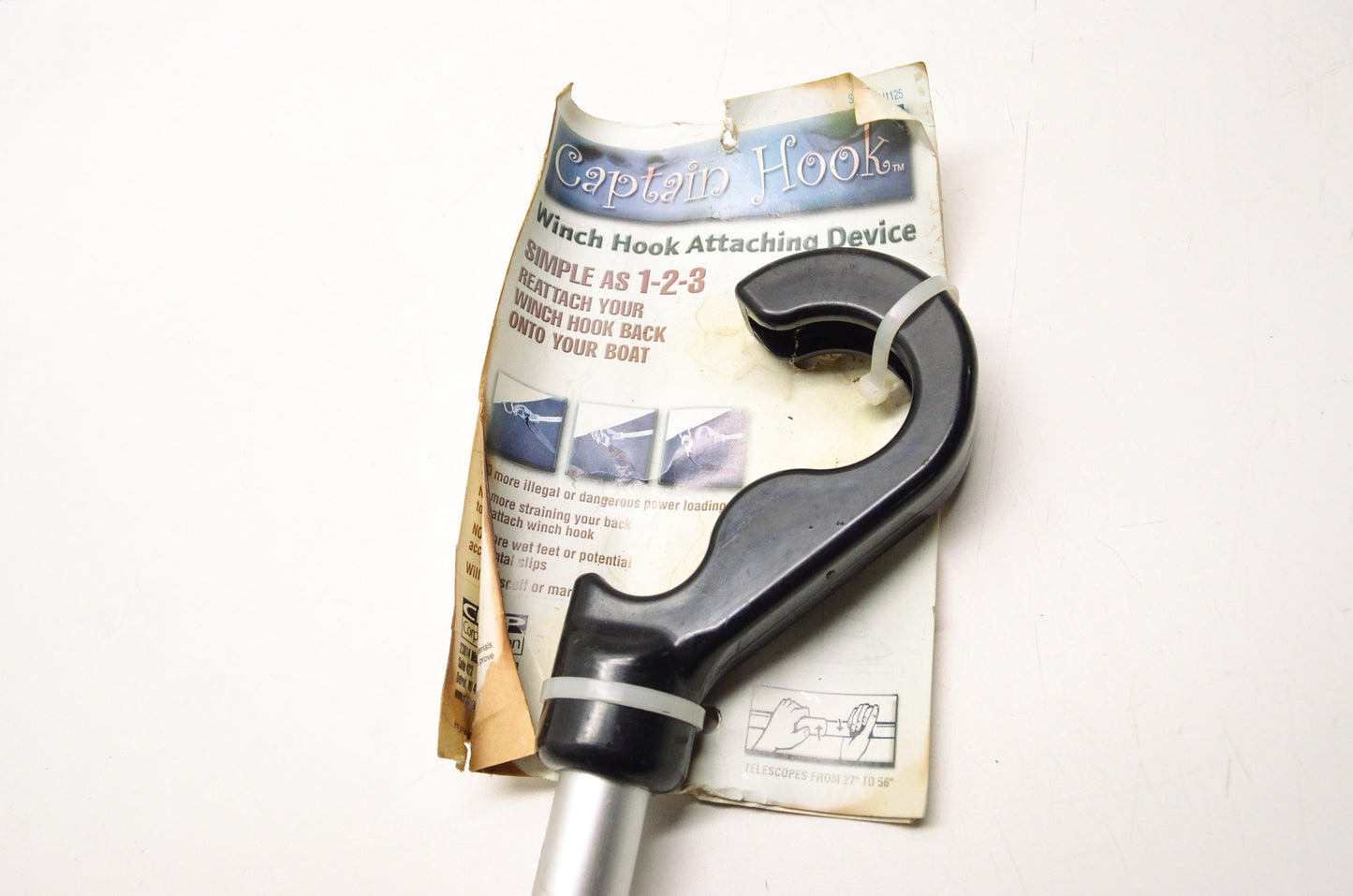 Captain Hook Winch Hook Attaching Device 27-56' NOS