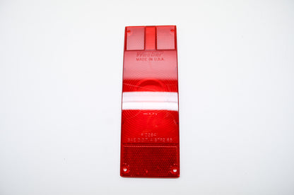 New Wesbar Red Replacement Taillight Lens For Over 80" Wide