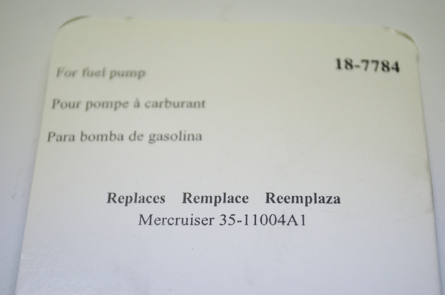 New Sierra Fuel Filter for Fuel Pump