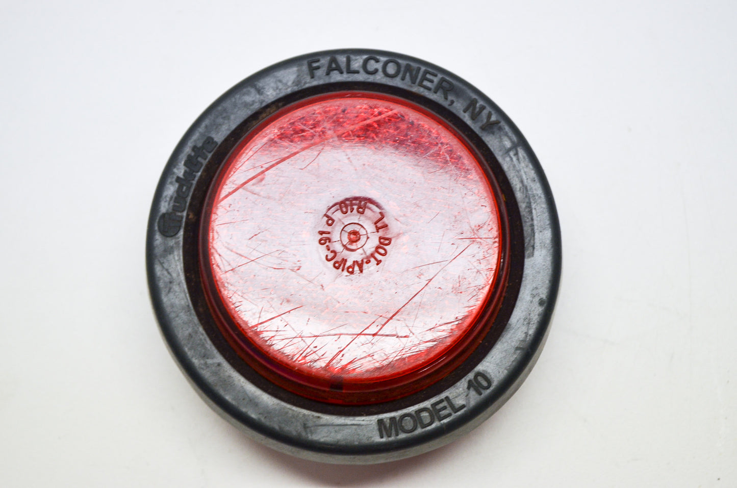 Truck-Lite Red Model 10 2 1/2'' Marker Clearance Light Lamp with Grommet