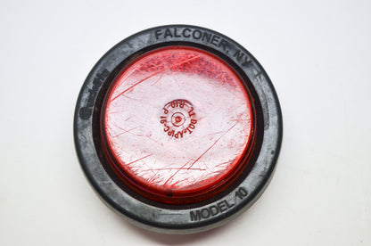Truck-Lite Red Model 10 2 1/2'' Marker Clearance Light Lamp with Grommet