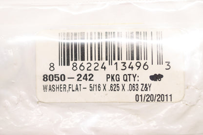 OEM Arctic Cat 8050-242 Flat Washer 5/16x.625x.063 Qty 5 NOS