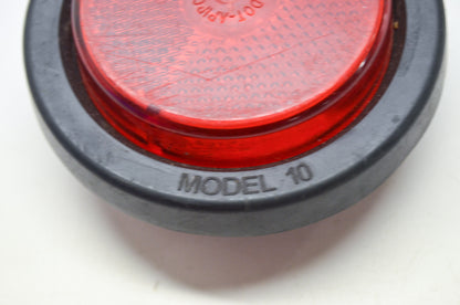 Truck-Lite Red Model 10 2 1/2'' Marker Clearance Light Lamp with Grommet