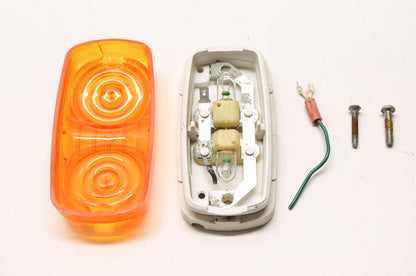 Amber Orange Clearance Marker Light Plastic Lens