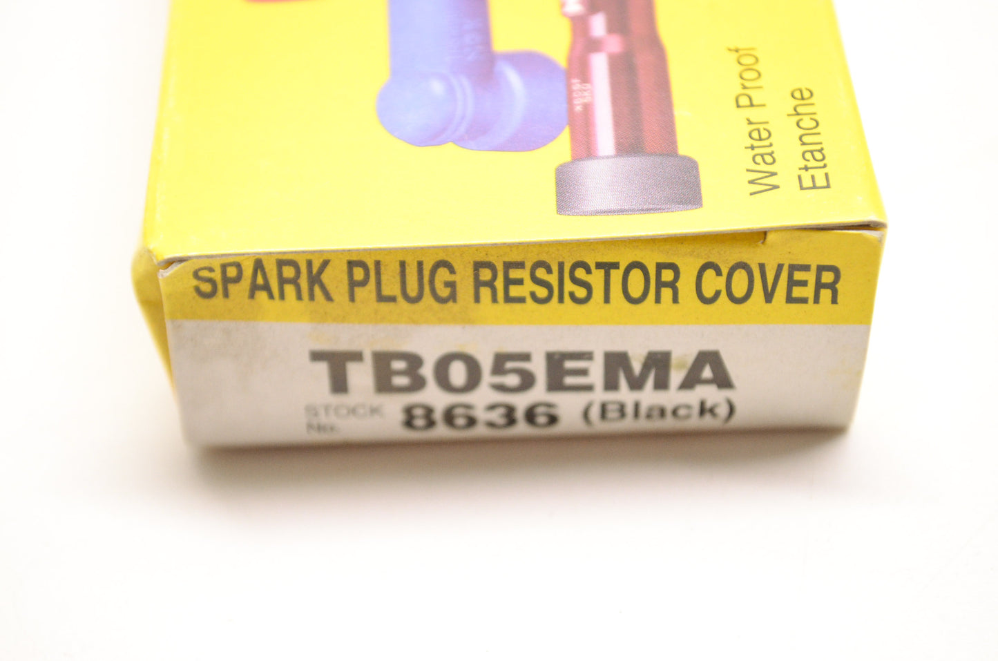 New NGK Water Proof Black Spark Plug Resistor Cover NOS