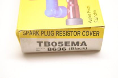 New NGK Water Proof Black Spark Plug Resistor Cover NOS