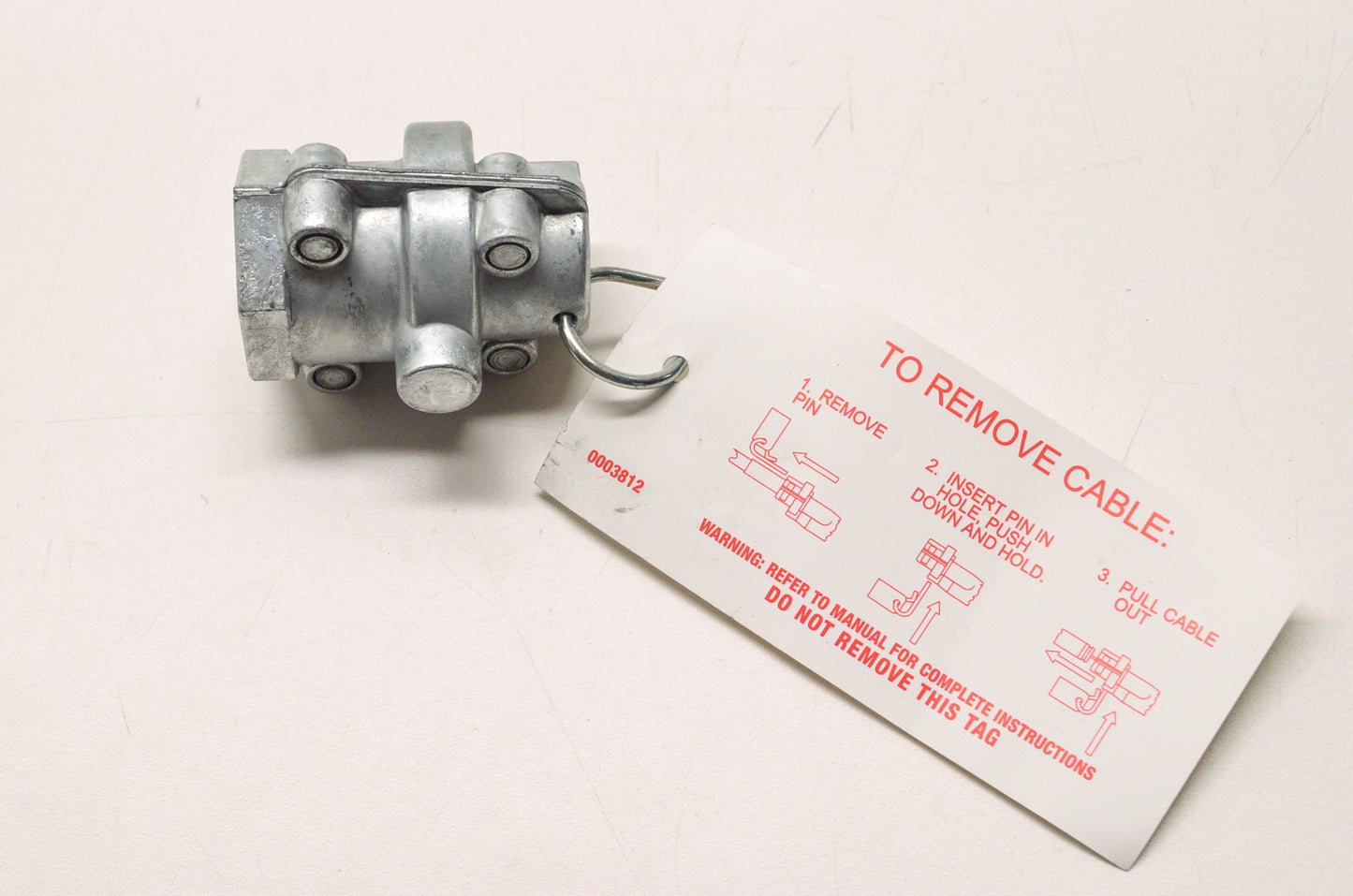 New Teleflex Marine Products Adapter Converter Quick Connect Cable to Safe-T Hel